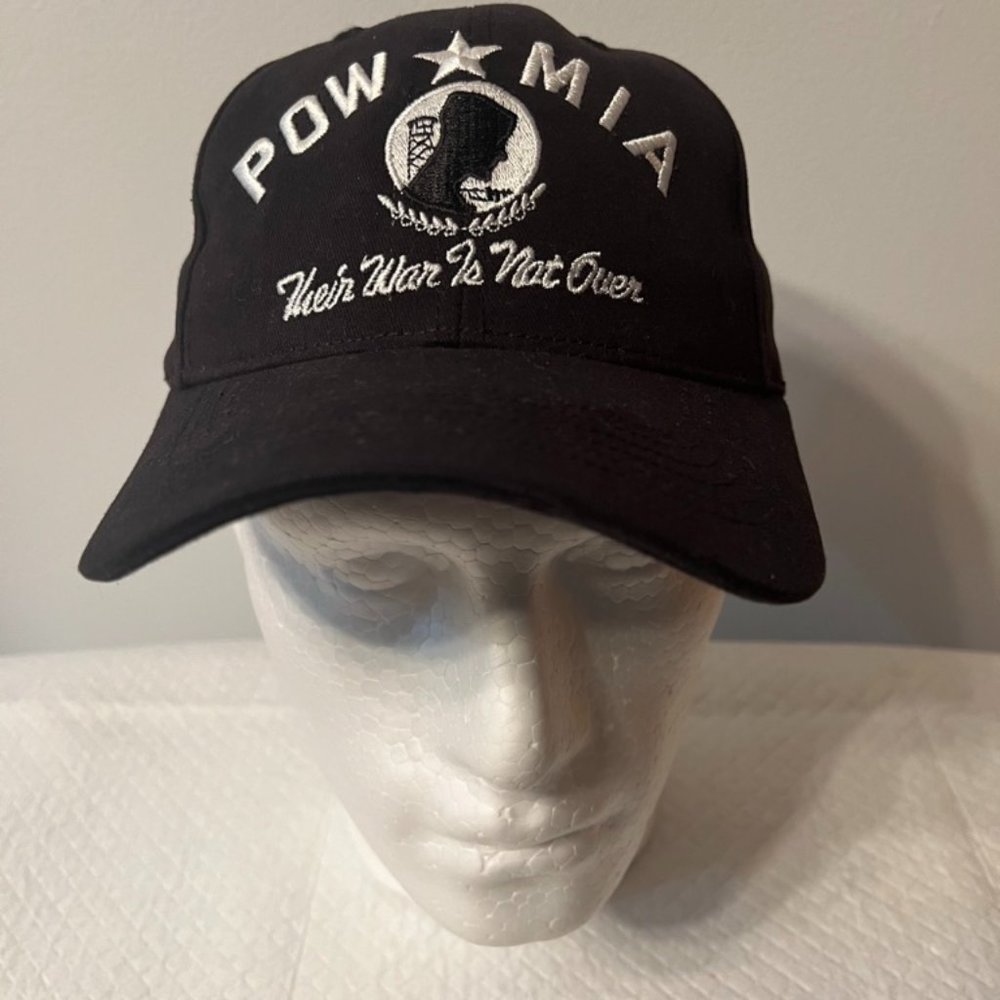 POW * MIA Black Cap